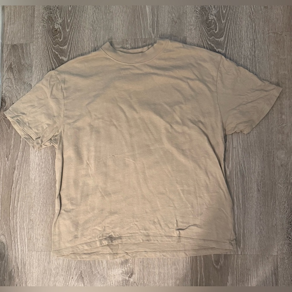 Abercrombie & Fitch Essential Easy Tee - Taupe